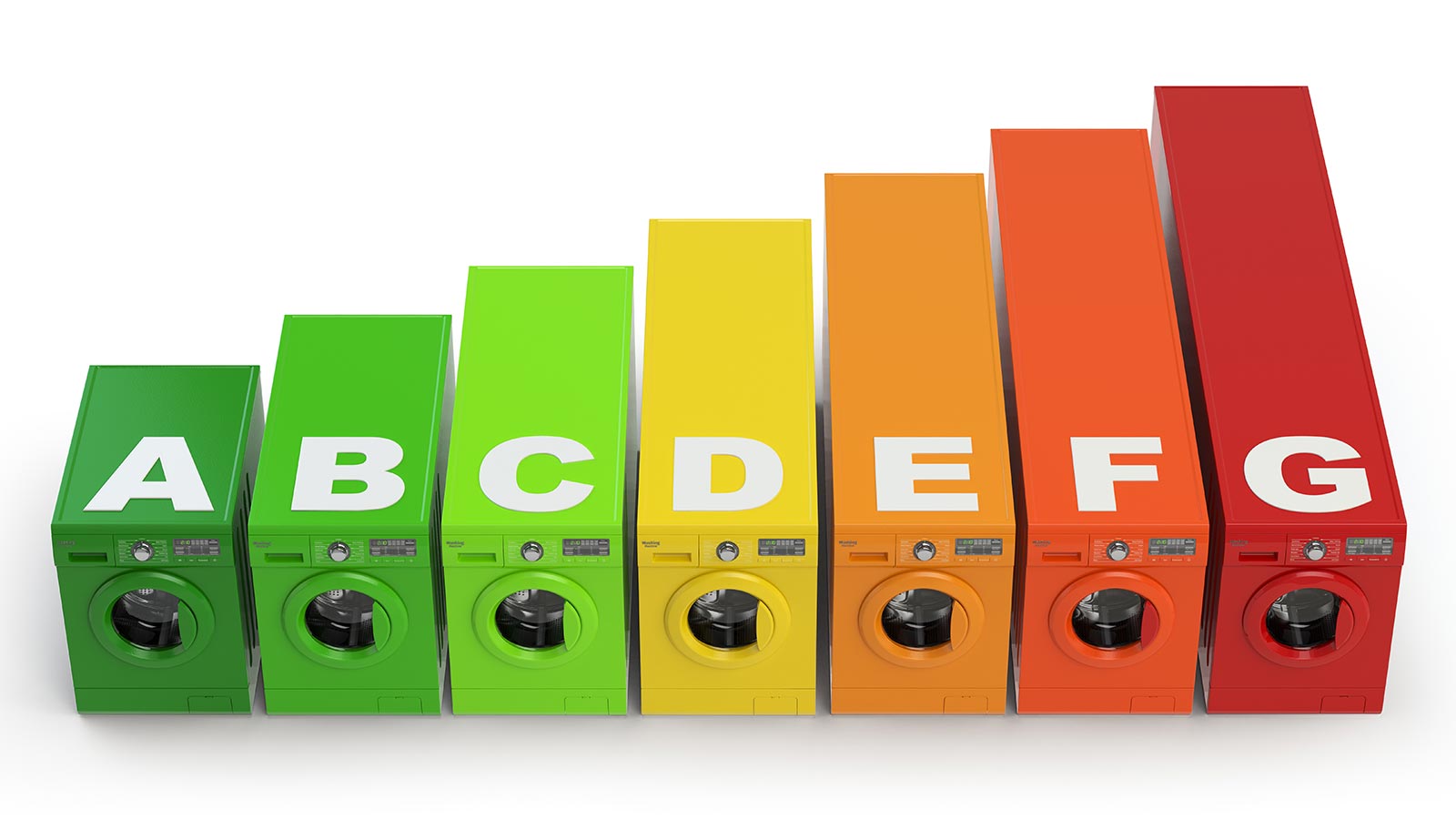 Clases energéticas de la A a G